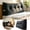 Multicolor C(60cm), variant on Light Gray Branch Print Corduroy Triangular Headboard Pillow with Side Pocket, Reading Bed Rest Wedge Backrest Cushion for Bedroom Dorm Sofa (60cm)
