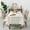 Cream, variant on Chassic 60 x 84 inches Farmhouse Style Linen tablecloths, Wrinkle Resistant Washable Dining Room Table Cloths for Rectangle Tables - Hemstitch