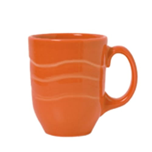 Syracuse China 903034004 Cantina Cayenne 11 Ounce Mug - 12 / CS