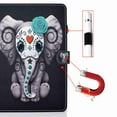 thumbnail image 4 of Dteck Folio Stand Wallet Case for iPad Mini 6 2021 (6th Gen), Premium PU Leather Shockproof Protective Cover with Multi-Angle Viewing & Pencil Holder for iPad Mini 6th Gen 8.3 Inch - Elephant, 4 of 6