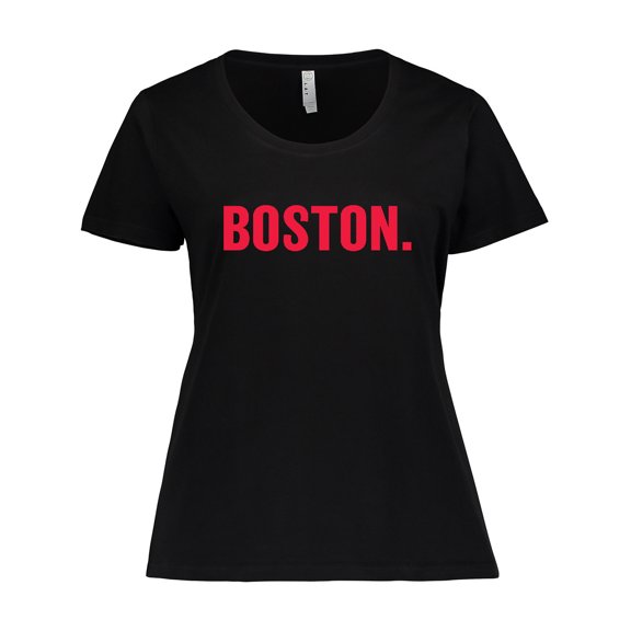 Inktastic Boston period Women's Plus Size T-Shirt