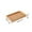 C, variant on EGNMCR Grill Pans Tray Household Tea Cup Tea Tray Wooden Hotel Restaurant Tray Bread Barbecue Tray A tray