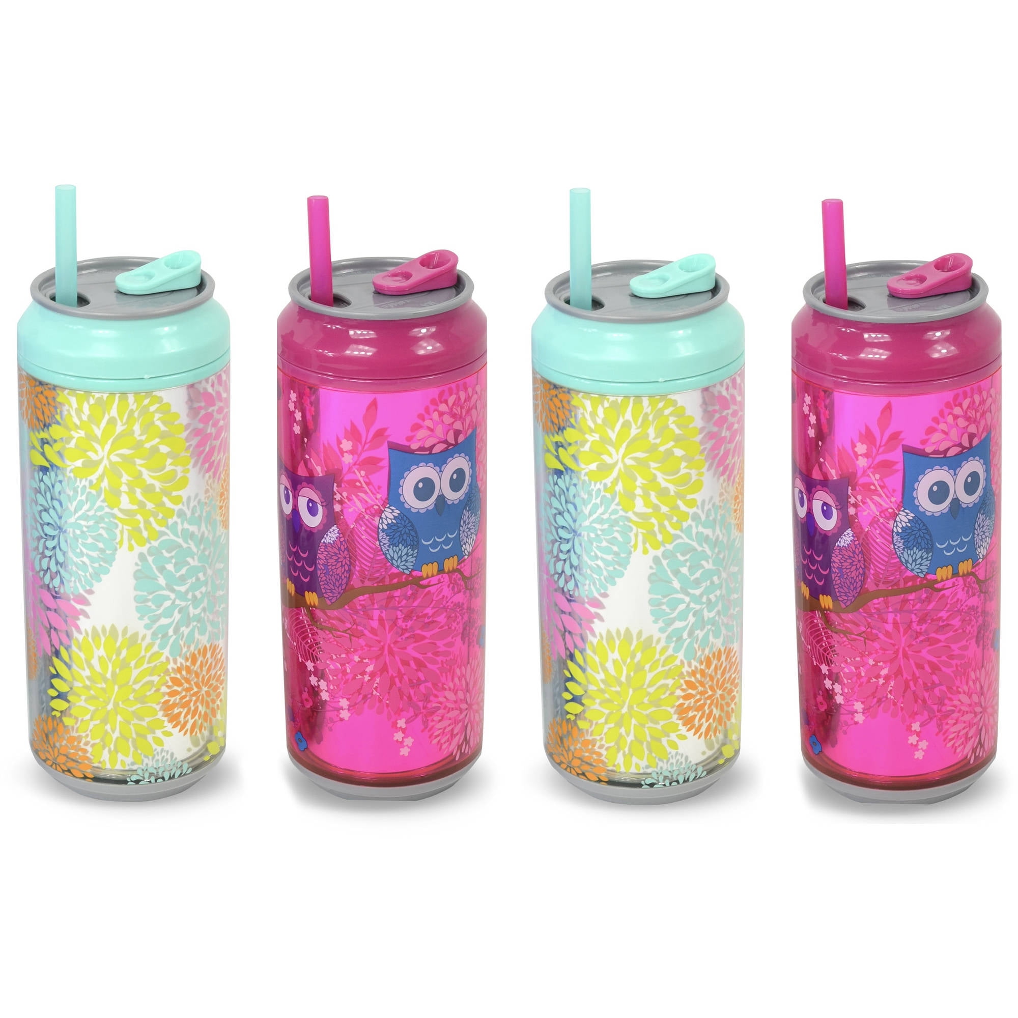 Cool Gear 16Ounce Can Assortment, 4Piece Set