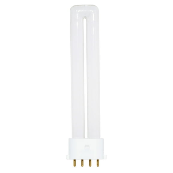 Satco S8365 - 9 watt; pin-based Compact Fluorescent; 4100K; 82 CRI; 2G7 base
