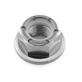 thumbnail image 2 of Titanium Flanged Nylon Front Axle Nut M12 x (1.25mm) (TINYNFL12FFZ1), 2 of 6