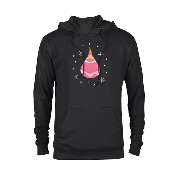 Disney Princess Aurora Holiday Christmas Ornament - Pullover Hoodie for Adults - Customized-Black