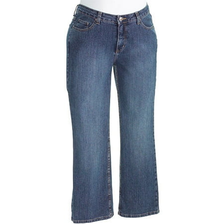 Faded Glory - Women's Plus Stretch Boot-Cut Jeans