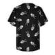 thumbnail image 5 of Camiseta de manga corta suelta con cuello en V y estampado informal a la moda de verano para mujer Fridja  zx3597, 5 of 5