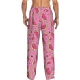 thumbnail image 3 of Goofa Watermelon Printed Soft Pajama Pants for Men, Wide Leg Comfy Casual Lounge Yoga Pants-Small, 3 of 9