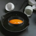 thumbnail image 3 of MasteelfCA 6 Pcs Egg Cooker Rings Burger Molds Creative DIY Egg Frying Molds (Black), 3 of 7