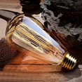 thumbnail image 5 of 3 Pieces Light Bulb E27 Incandescent Bulb 40W ST64 Retro Light Edison Bulb-Warm White- Perfet, 5 of 5
