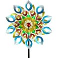 thumbnail image 2 of Hourpark Rainbow Series Colorful Metal Yard Wind Spinner, Multicolor, 2 of 10