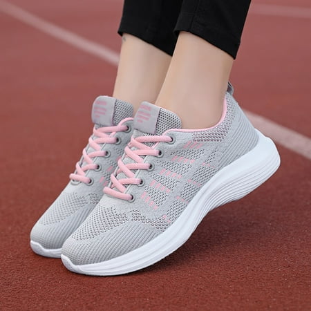 

Medcursor Fashion Women Outdoor Mesh Lace-Up Sports Shoes Runing Breathable Shoes Sneakers