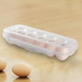 thumbnail image 7 of Basdi Egg Storage Container, Transparent Egg Storage Box - Stackable Anti-Collision Egg Rack for Refrigerator | Secure Lid, Easy Open, Maximizes Fridge Space for Families, Stackable Egg Box, A, 7 of 7