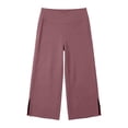 thumbnail image 7 of Htrmlpk Women Yoga Pants Elastic Waist Cropped Trousers Athletic Workout Running Jogging Pants with Pocket, 7 of 7