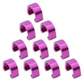 thumbnail image 5 of Sonducket 10 piezas Cable de bicicleta C Clips Cables de cambio profesional Clip Fix Accesorio Manguera Hebilla Fijador para bicicletas Púrpura Type1 NO1 Sonducket CBP198663, 5 of 5