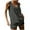 Dark Gray, variant on yillto Womens Basic Tank Top Summer Racerback Sleeveless Loose Causal Workout Tee for Running Yoga