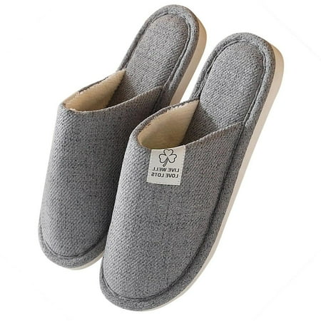 

SweetCandy Women s Plush Cotton Candy Slippers Non-slip Flat Floor Slippers