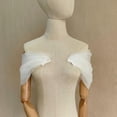 thumbnail image 4 of Hzzsbu Bridal Detachable Sleeves for Wedding Portable Shoulder Straps off Shoulder Sleeves Wedding Dress Accessories for Women, 4 of 7