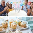 thumbnail image 5 of Reusable Number Birthday Candle Holder Digital Birthday Cake Candle Holders Cake Topper Decorations Adjustable Candles Stand Party Cakes, 5 of 8