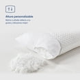 thumbnail image 3 of Almohada Luuna Ajustable Suave, 4 Pack, Tamaño Estándar 88x46 cm, Memory Foam, Funda Lavable blanco Estándar, 3 of 6
