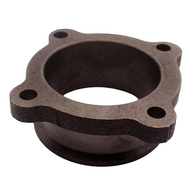 Conversión de adaptador de brida de colector compresor de banda en V de 4 a 2,5" kusrkot Adaptador turbo de brida de banda en V