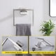 thumbnail image 5 of Juego de Accesorios de baño toallero Soporte para Papel higiénico 2 Ganchos para Bata Acero Inoxidable Montaje en Pared Acero Cepillado, 5 of 9