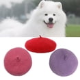 thumbnail image 1 of Juego de 3 Piezas de Sombrero de Lana para Perros Y Gatos Fernando Sombrero de gato ajustable, 1 of 8