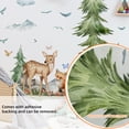 thumbnail image 3 of Xihbxyly Ofertas Relampago Alojamiento con Familias, Sala de Estar, Fondo, Gansos, Zorros, Ciervos, Mariposas, Árboles, Nubes, 3 of 5