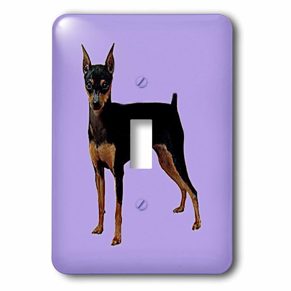 3dRose, Miniature Pinscher, single toggle switch