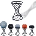 thumbnail image 2 of Soporte decorativo de mesa para altavoz inteligente Echo Dot (3.ª, 4.ª y 5.ª generación), Echo Glow, Apple Homepod Mini y Google Home Mini/Nest Mini (negro mate)., 2 of 8