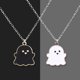 thumbnail image 3 of Collares De Pareja Múltiples Opcionales Blanco Y Negro Fantasma Y Diablo Venta Caliente Momia Halloween Collar, 3 of 4