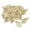 Gold, variant on 50Pcs Leaves Charms Hollow Leaf Pendents Alloy Leaf Connector DIY Handicraft Decoration Exquisite Vintage for Earring Hook Jewelry Making Argent