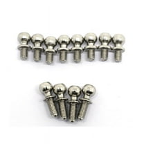 12Pcs Metal M3 Hex Screws for 144001 144002 124016 124017 124018 124019 RC Car Spare Parts Accessories