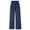 Blue, variant on Wide Leg Pants For Women High Waisted Tied Belt Palazzo Pants Baggy Flowy Summer Casual Beach Pants With Pockets Stylish Beautiful Women's Casual Pants
