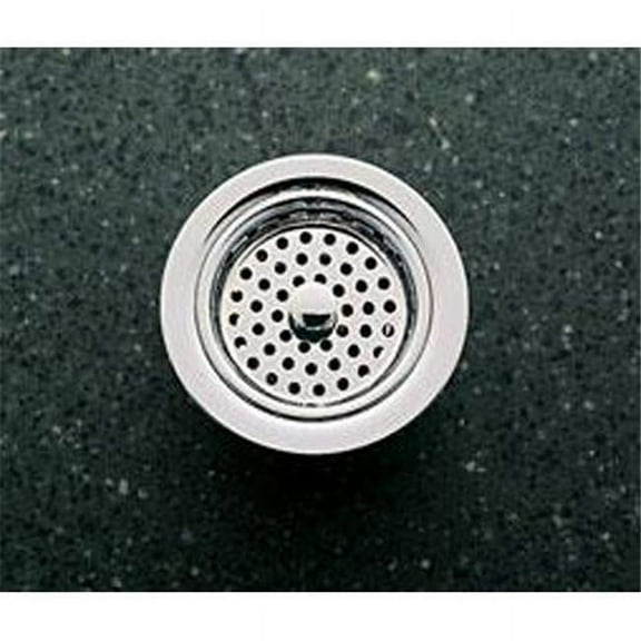 Blanco 440029 Deluxe 3.5 in. Steel Basket Strainer - Chrome