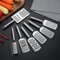 thumbnail image 2 of Hyasfey Râpe à Fromage en Acier Inoxydable Citron Zester Outils de Cuisine Robustes pour Parmesan Chocolat Ail Fruits Légumes Râpe à Gingembre Râpe à Légumes, 2 of 8