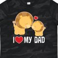 thumbnail image 4 of Inktastic Fathers Day I Love My Dad Boys Lion Boys or Girls Toddler T-Shirt, 4 of 5
