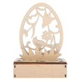 thumbnail image 1 of Wooden Decoration for Easter, Unique Easter Glow, Holiday Table Decoration (18.5 x 12.5 x 4.5 cm), 1 of 2