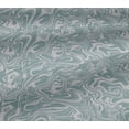 thumbnail image 5 of oneOone Cotton Jersey Grayish Blue Fabric Abstract Marble Sewing Material Print Fabric By The Yard 58 Inch Wide, 5 of 6