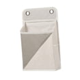 thumbnail image 3 of Bolsa de almacenamiento para colgar en pared, cesta colgante plegable multiusos, organizador para dormitorio con bolsillo para oficina, apartamento Gris, 3 of 8