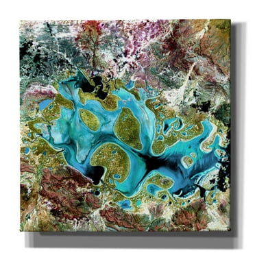 Epic Graffiti 'Carnegie,' Canvas Wall Art, 37"x37"