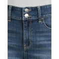 thumbnail image 4 of No Boundaries Double Button Denim Shorts, 3.5" Inseam, Women's and Women's Plus, 4 of 5