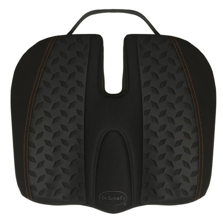 Dr. Scholl's Black Max Support Copper-Infused Posterior Seat Cushion, 46200WDI, 2.82 lbs
