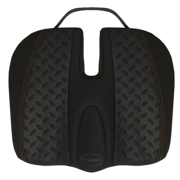 Dr. Scholl's Black Max Support Copper-Infused Posterior Seat Cushion, 46200WDI, 2.82 lbs
