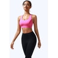 thumbnail image 3 of RUNNING GIRL Women’s Medium Support Sports Bra Cross Back Workout Bra with Removable Pads, 3 of 5