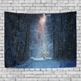 thumbnail image 1 of EREHome In Winter The Trees Home Decoration Wall Tapestry 60x40 inches, 1 of 4