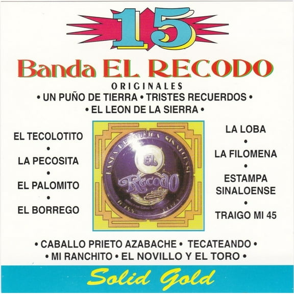 Banda El Recodo - 15 Grandes Exitos - Music & Performance - CD