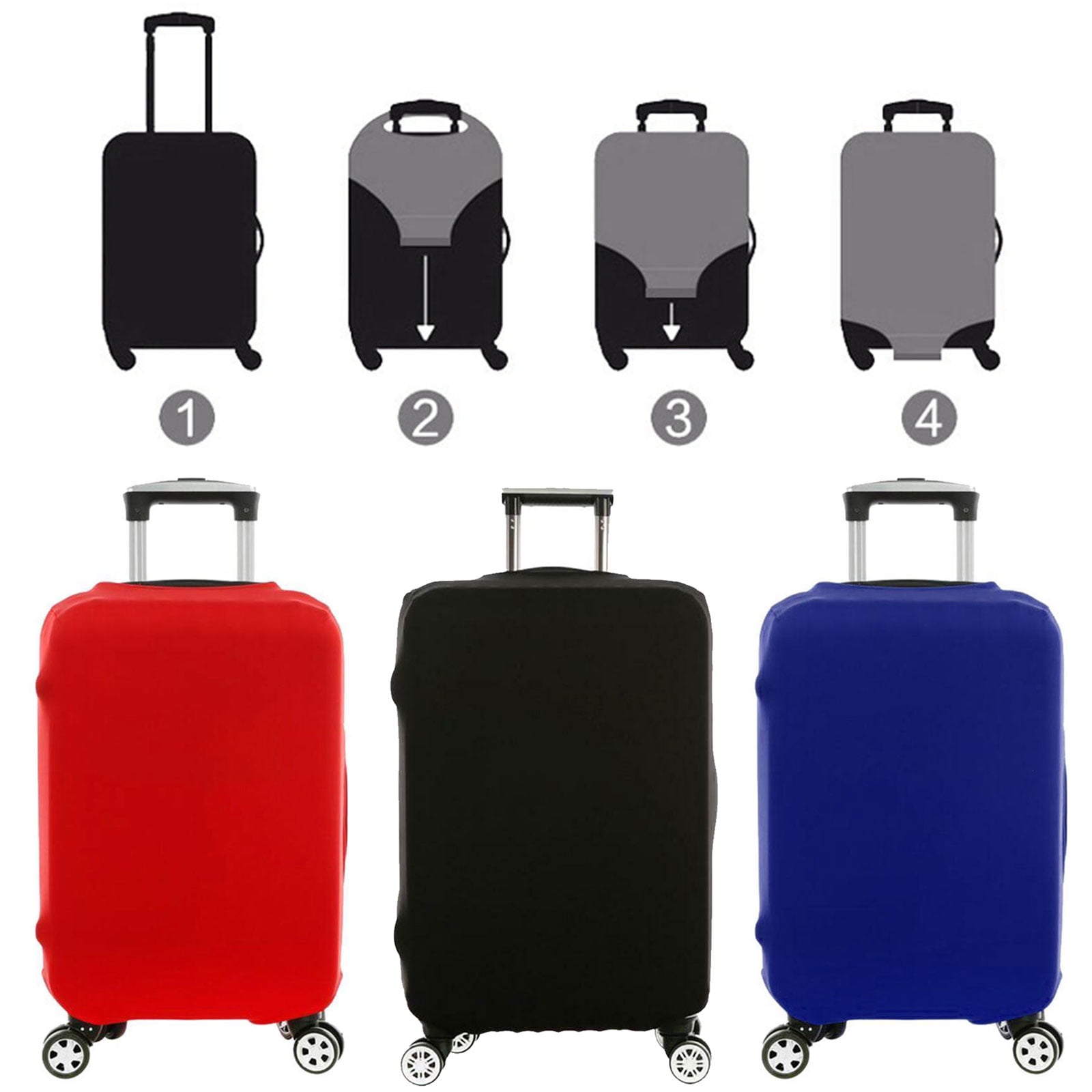 LAVOVO Pegasus Luggage Cover Suitcase Protector Carry On Covers