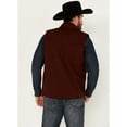 thumbnail image 4 of Rank 45 Men's 45&Reg; Stowel Softshell Vest Wine XX-  US, 4 of 4